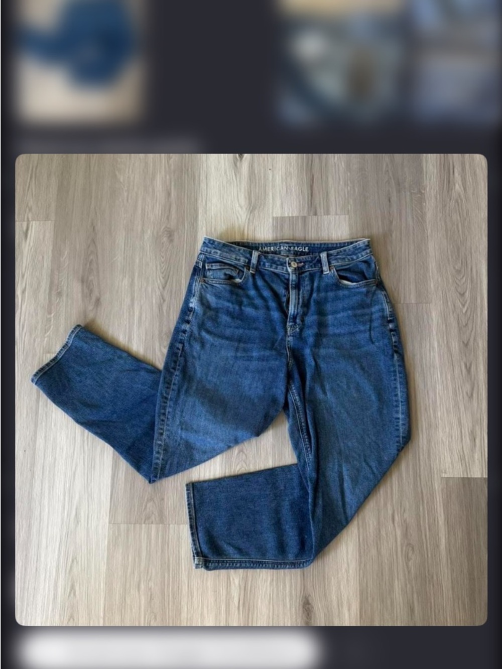 American Eagle Outfitters mom jeans high rise 10
